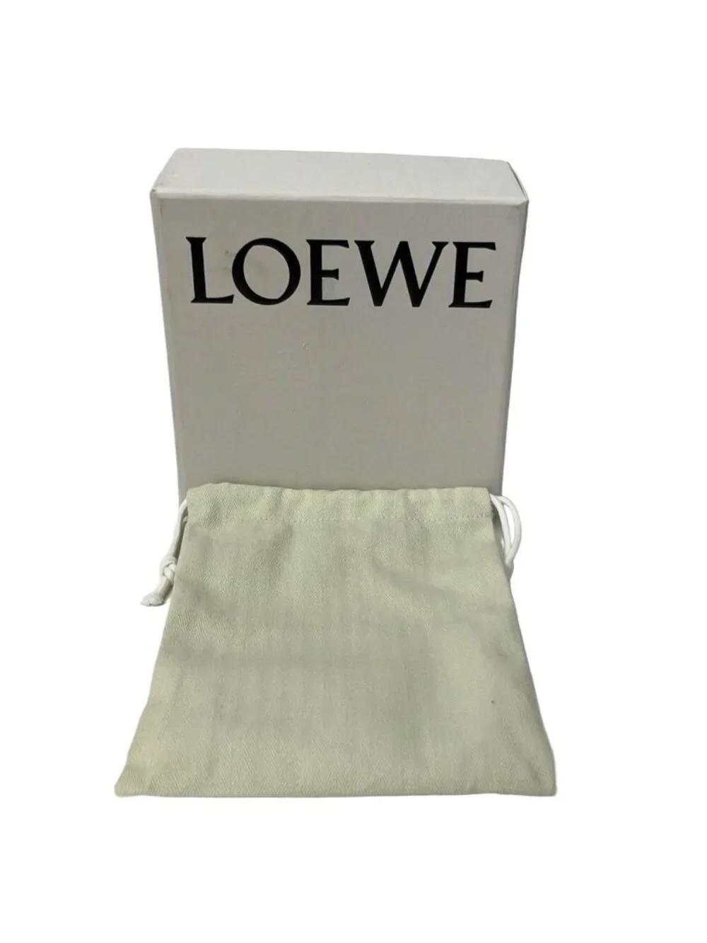 Loewe Trifold Wallet Green Brown